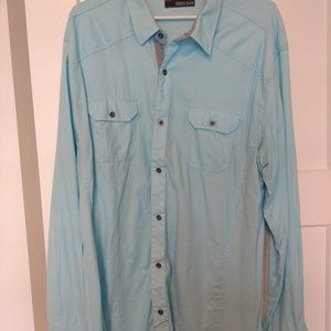 Buckle Black Button Up